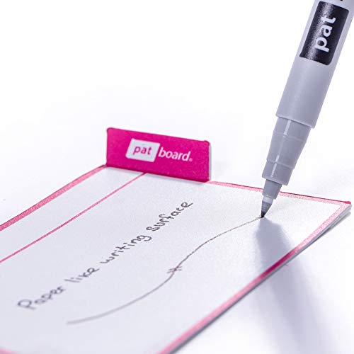 Tablero Scrum y Kanban PATboard - Juego de herramientas para el hogar - con nanocups® para vidrio - La herramienta ágil perfecta para equipos pequeños o en casa – Herramientas para oficina en casa para productividad miniatura 3