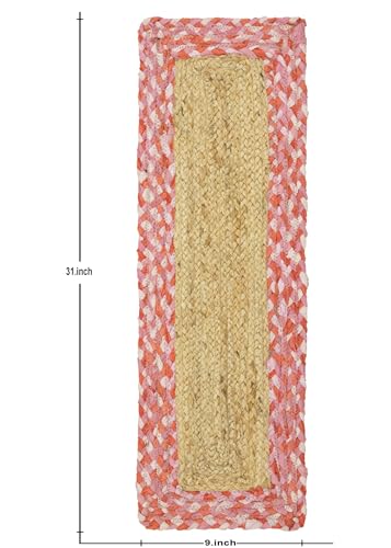 Marche d'escalier Kilim pastel calme pour sécuriser la descente des enfants en douceur - 3
