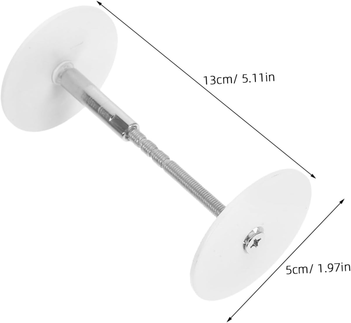 Stainless Steel Deadbolt Cover Plate for Door Hole Filling