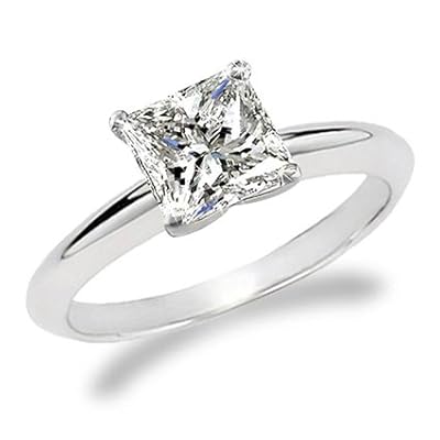 Princess Cut Diamond Solitaire Engagement Ring Kuwait Ubuy
