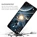 EFGWSDER for Galaxy A11 Case,Slim Shockproof TPU Soft Rubber Silicone Cover Phone Case for Samsung Galaxy A11,Space Planets