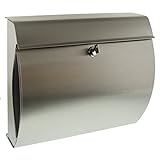 MADE IN GERMANY: Dieser Briefkasten wurde unter höchsten Qualitätsstandards in Deutschland hergestellt. Er entspricht der europäischen Norm EN 13724, wodurch sicheres Einwerfen und unversehrtes Entnehmen von Post bis zum Format DIN C4 garantiert ist