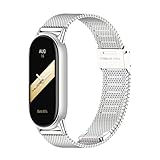 MIJOBS Strap for Xiaomi Mi Band 10/9/8 Breathable Replacement Strap for Mi Fit Band 9 SmartWatch Straps Wristband Bracelet for Women Men