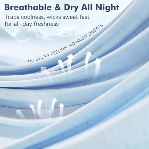 Image of Elegear Double-Sided Arc-Chill 3.0 Cooling Blanket for Hot Sleepers, Twin | Q-Max>0.5 Cooling Fabric, Absorbs Heat to Keep Body Cool, Lightweight Summer Blankets for Night Sweats & Menopause, 59 inchx79 inch