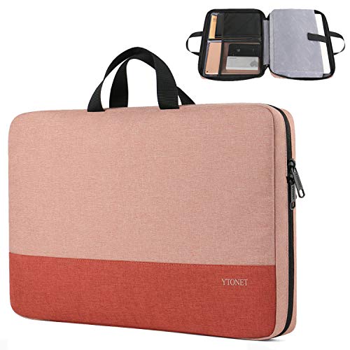 Ytonet Laptop Sleeve Case 15.6 Inch, Water Resistant Laptop Cover TSA Travel Business Computer...