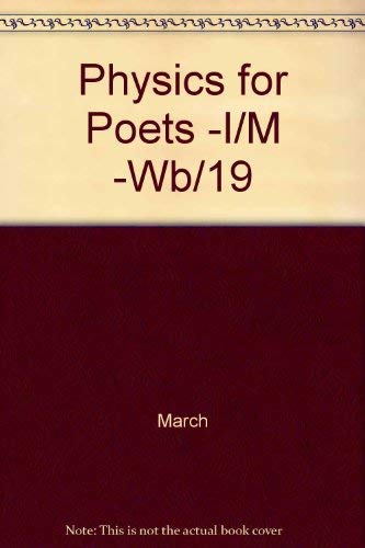 Physics for Poets: Instructor's Manual 0070402442 Book Cover