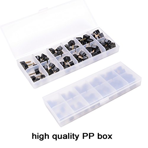 24 Pairs High Heel Tips Shoes Replacement Tap Caps,6 Size,8,/9/10/11/12/12.5Mm,U-Shape, Black #TOP4