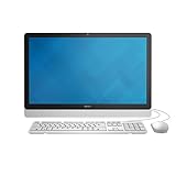 Dell Inspiron i3455-8041WHT 23.8 Inch Touchscreen All in One (AMD A6, 4 GB RAM, 1 TB HDD, White Bezel with SIlver Easel)