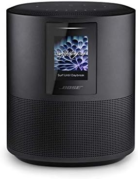 Bose Home Speaker 500 with Alexa Built In - Triple Black, 20.3 cm x 10.9 cm x 16.9 cm