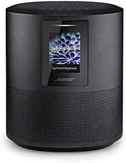 Bose Home Speaker 500 with Alexa Built In - Triple Black, 20.3 cm x 10.9 cm x 16.9 cm