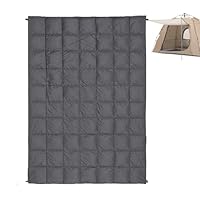 Couverture de camping imperméable et portable avec capuche