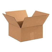 AVIDITI Shipping Boxes Heavy Duty 12"L x 12"W x 6"H, 25-Pack | Corrugated Cardboard Box for Packing, Moving and Storage