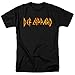 Def Leppard Logo Officially Licensed T-Shirt & Exclusive Stickers (X-Large)