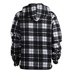 Winter Heavy Warm Sherpa Lined Fleece Plaid Flannel Jacket Men Plus Size S-5XL Big&Tall Mens Coat