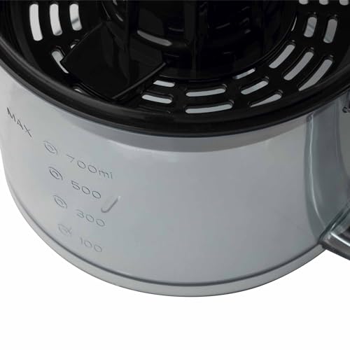 Miniatura 4 de JATA JEEX1423 - Exprimidor Eléctrico de Naranjas 700 ml, 2 Conos, Rotación Bidireccional, Jarra Extraíble con Asa, Antigoteo, Fácil Limpieza