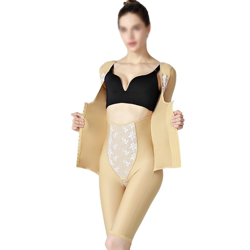 ISCBAFYX Bielizna modelująca dla kobiet Body wyszczuplają brzuch Wymodeluj linię ciała z otwartym krokiem