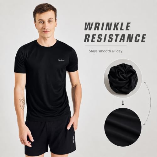 Image of Pepe Jeans Men's Polyester Regular fit T-Shirt