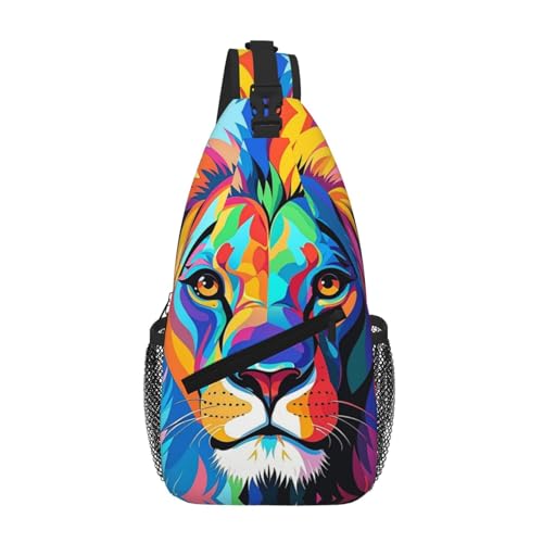 Bolso Colorido Tipo Sling para Senderismo y Viaje