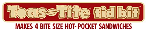 Toas-Tite Toas-Tite TID Bit Stovetop Grill Hot-Pocket Sandwich Snack Cooker, Small, Silver - Thumbnail 5