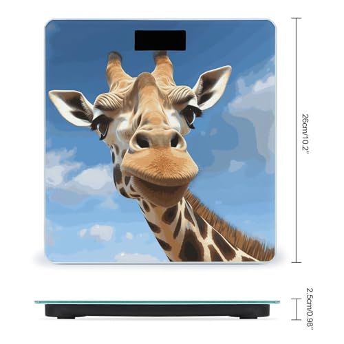 Báscula de baño digital Funny Giraffe miniatura 2