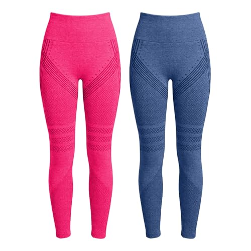 Mallas deporte mujer con leggins 3D anticelulíticos de compresión activa 2