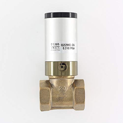 Vanne pneumatique 2/2 Voies Q22HD en laiton pour fluide et huile