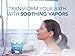 Vicks VapoBath, Bath Salts, Bath Bomb, Non-Medicated Bath Crystals, Comforting Vicks Vapors, Vapor Bath, Aromatherapy with Eucalyptus and Menthol Scent, Contains Essential Oils, 36 OZ