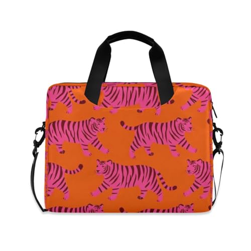 Maletín portátil para laptop 15.6 pulgadas rosa y naranja miniatura 1