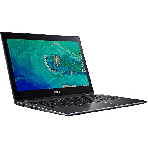 Image of Acer Spin 5 SP513-53N-70KD 13.3 inch Touchscreen 2 in 1 Notebook - 1920 X 1080 - Core i7 i7-8565U - 16 GB RAM - 512 GB SSD - Steel Gray - Windows 10 Pro 64-bit - Intel UHD Graphics 620 - in-Plane Swi