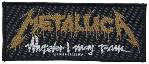 Metallica - Wherever I May Roam Logo Patch 12cm x 5cm