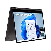 Samsung Galaxy Book2 360 Intel 12th Gen i5 EvoTM 33.78cm (13.3″) AMOLED 2 in 1 touch screen Laptop (16 GB/512 GB SSD/Windows 11/MS Office/Backlit KB/Fingerprint Sensor/Graphite/1.16Kg), NP730QED-KA2IN