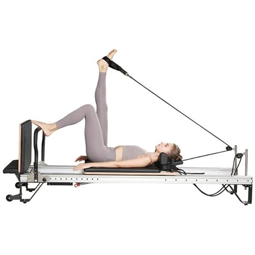 XDAWQP Cama de Pilates con Deslizamiento bidireccional, Equipo de Entrenamiento básico, Equipo de Ejercicios para Estirar el Cuerpo