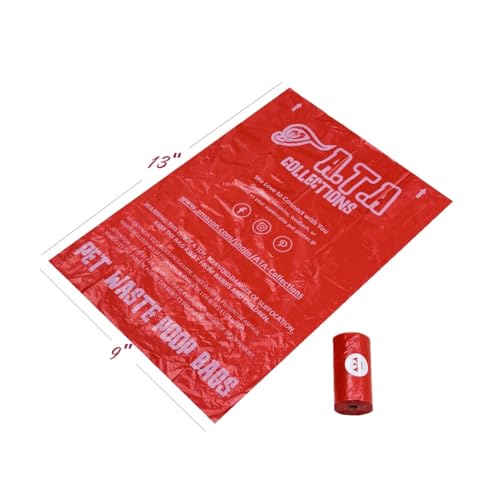 Image of Eco-Friendly Extra-Thick(18 micron vs other 10-15 micron) Dog Waste Bags, Leak-Proof, 360-Count + Dispenser & Clip - Unscented.