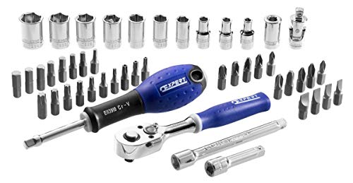 Expert by FACOM e030729 Socket Wrench Set with 1/4 Inch Bits