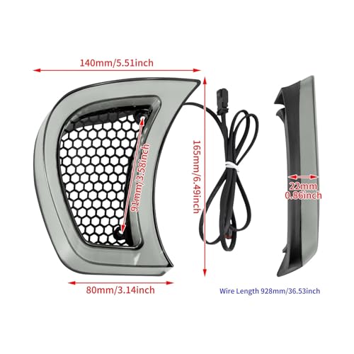 Feu LED de moto clignotant indicateur feux de circulation FLTRX - 7