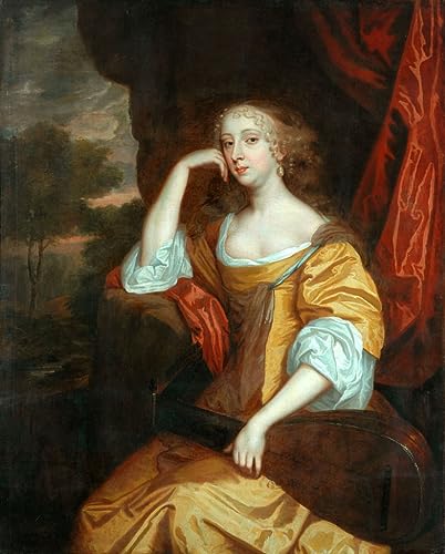 Tableau Toile Portrait de la comtesse de Peter Lely 60x90cm