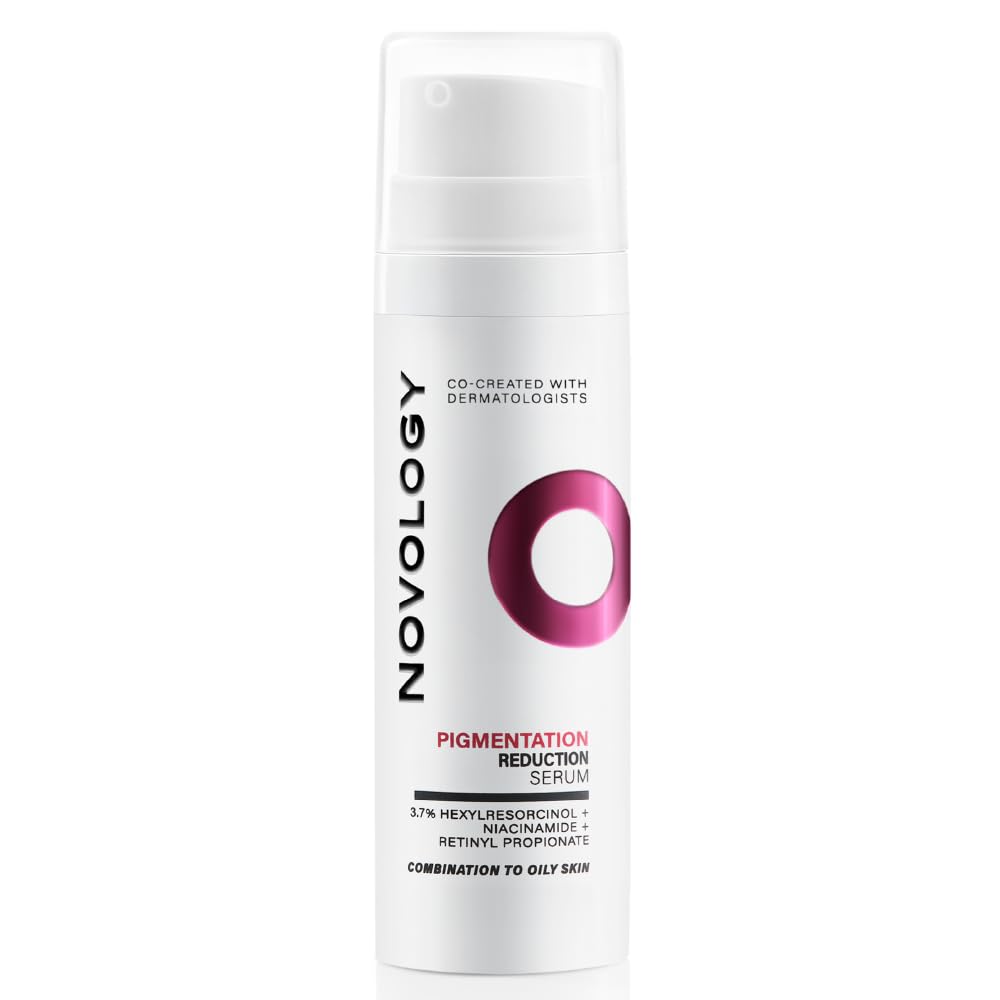 Novology Pigmentation Reduction Serum For Dark Spots, Acne Marks and Uneven Skin Tone| For Combination-Oily Skin| 30ml