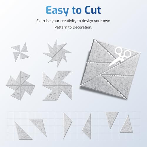 Image of 22 Pack Self-Adhesive Acoustic Panels, Sound Proof Foam Panels for Walls