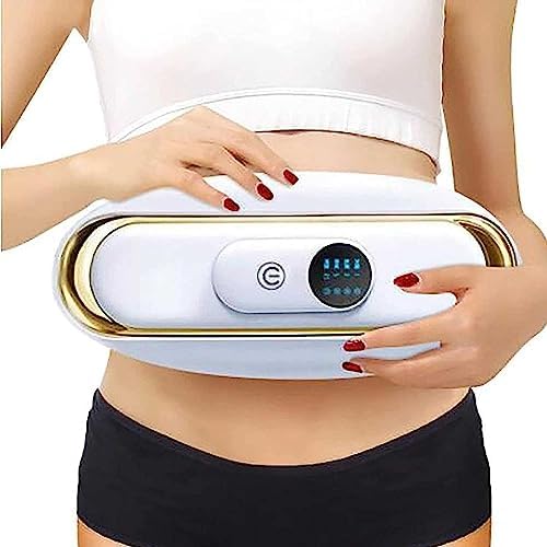 Bauchmassagegerät USB Elektrisches Gerät mit 3 Massagemodi für Fettverbrennung und Beschwerden Linderung - Tragbarer Gürtel für Rücken, Gesäß & Beine