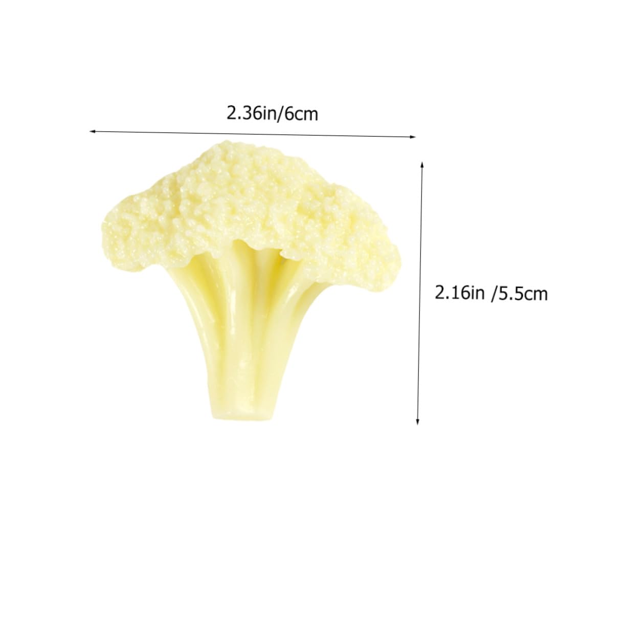 Alipis 12stücke Teiliges Realistische Blumenkohl-Dekorationen Simulierte Gemüse Modelle Für Fotografie Und Ausstellungen Lifelike Gemüse Requisiten Für Restaurants Und Supermärkte