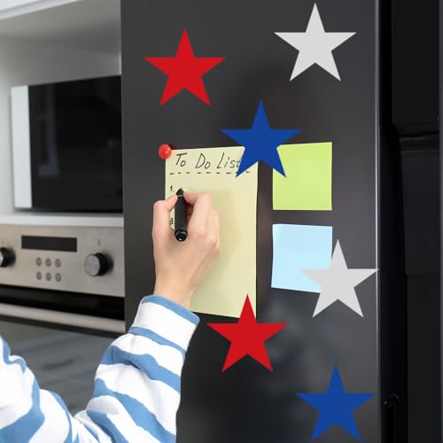 Imanes decorativos patrióticos para refrigerador 30 pcs miniatura 5