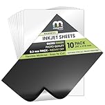 TMS Magnetic Photo Paper | A4 Size with Glossy Finish for Home and Office Printers | 10 Pack