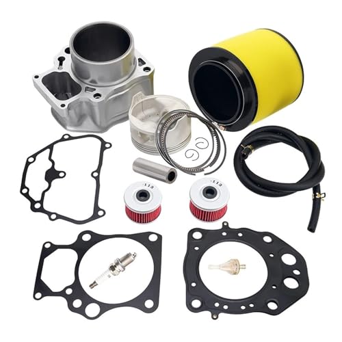 オートバイ用シリンダー&ピストン&ガスケット&フィルターセット TRX420 ランチャー 420 12251-HP5-601 12251-HP7-A01 17254-HN1-000 14-17用