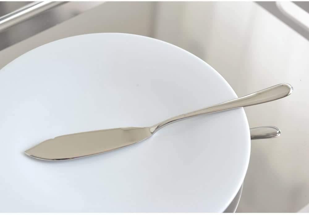 Alessi LCD01/20 Caccia Fischvorlegemesser, glänzend poliert