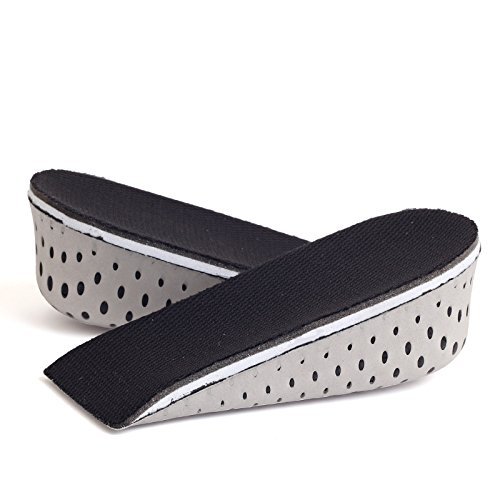 Esowemsn CIGO0024 One Pair Hard Breathable Memory Foam Height Increase Insole Invisible Increased Heel Lifting Inserts Shoe Lifts Shoe Pads Elevator Insoles thumb #1