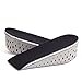 One Pair Hard Breathable Memory Foam Height Increase Insole Invisible Increased Heel Lifting Inserts Shoe Lifts Shoe Pads Elevator Insoles for Men Women (4cm height)