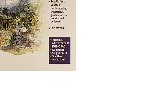 Aquarellpapier Clairefontaine 421/1021Z Cold Pressed Goldline