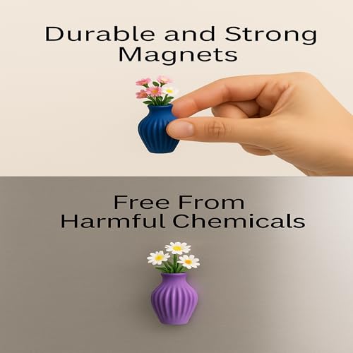 Imanes decorativos 3D para nevera set de 8 miniatura 3