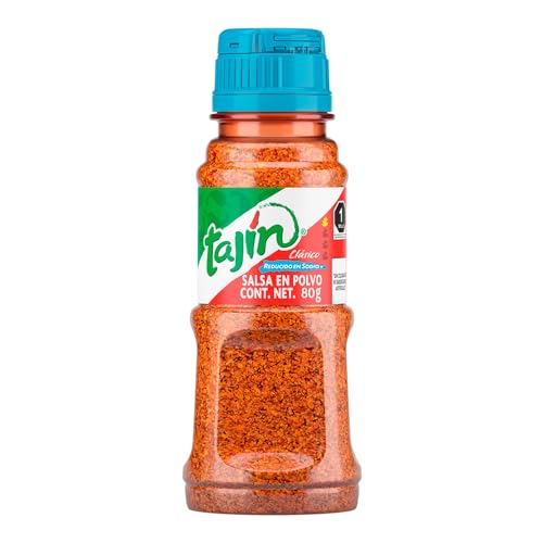 Lista de Tajines , listamos los 10 mejores. 45 Tajín Reducido en sodio 80gr