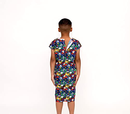 front-opening mammography exam gown SPRING BOUQUET